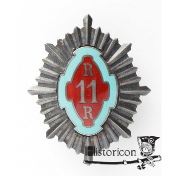 Odznaka 11 Pułku Huzarów po oficerze 2 P. Szwoleżerów Rokitniańskich