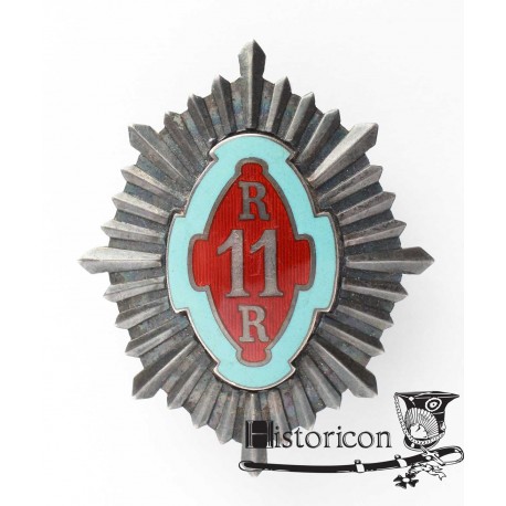 Odznaka 11 Pułku Huzarów po oficerze 2 P. Szwoleżerów Rokitniańskich