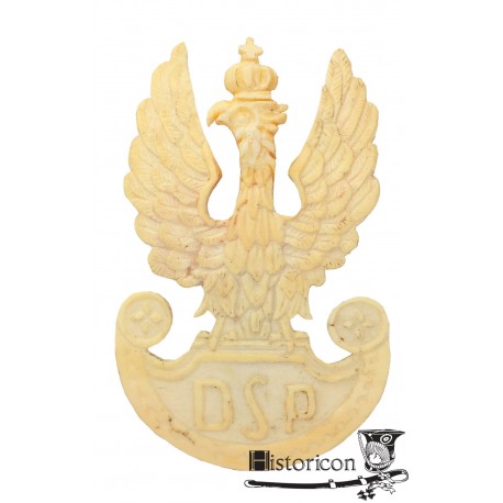 Orzeł  wykonany indywidualnie w Szwajcarii przez żołnierza DSP