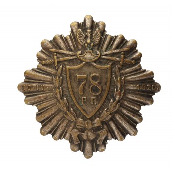 Odznaka 78 Pułku Piechoty