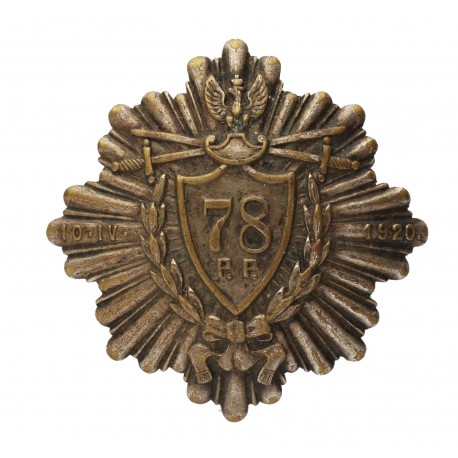 Odznaka 78 Pułku Piechoty