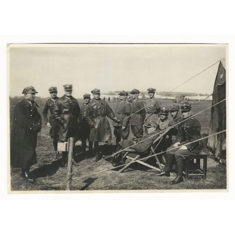 Zdjęcie z manewrów 6 Pułku Lotniczego