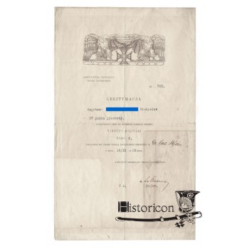 Dyplom VM z roku 1920