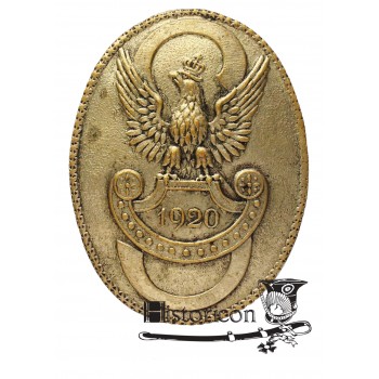 Odznaka pamiątkowa organizacji "Strzelec" z roku 1920