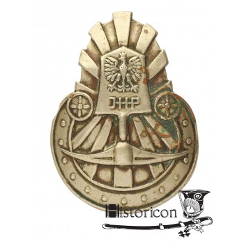 Emblemat na czapkę dla członków Junackich Hufców Pracy