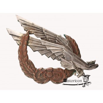 1 Brygada Strzelców z dokumentem i miniaturą