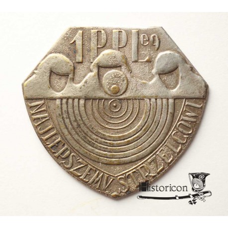 Odznaka - "NAJLEPSZEMU STRZELCOWI".