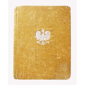 Książeczka wojskowa po oficerze 22 Pułku Piechoty