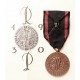 Medal Niepodległości z dokumentem nadania