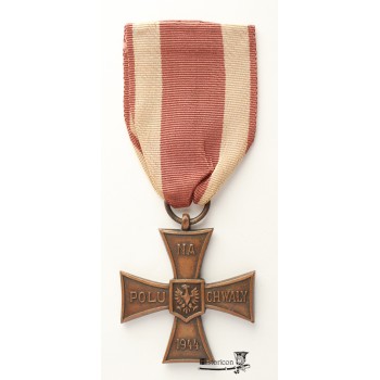 Krzyż Walecznych – pierwsza odmiana z datą 1944