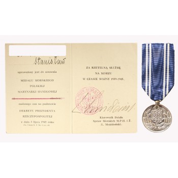 Medal Morski Polskiej Marynarki Handlowej