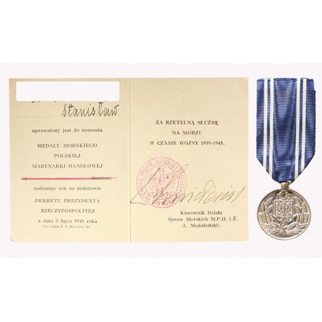 Medal Morski Polskiej Marynarki Handlowej