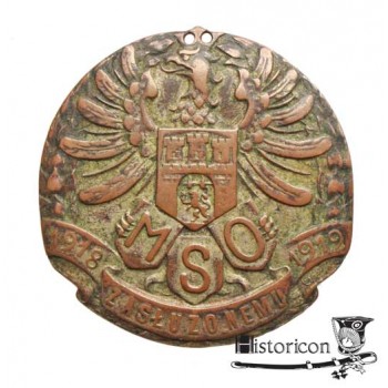 Odznaka MSO „ZASŁUŻONEMU"