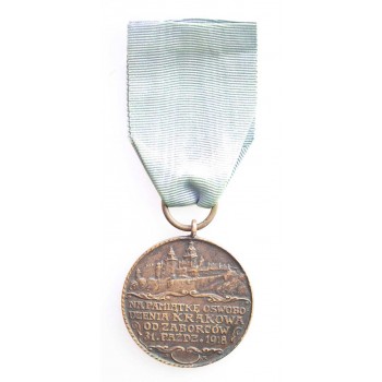 Medal „ NA PAMIĄTKĘ OSWOBODZENIA KRAKOWA”