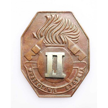 Odznaka „WYSZKOLENIE STOPNIA II”