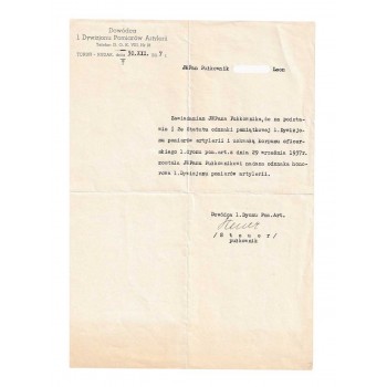 1 Dywizjon Pomiarów Artylerii