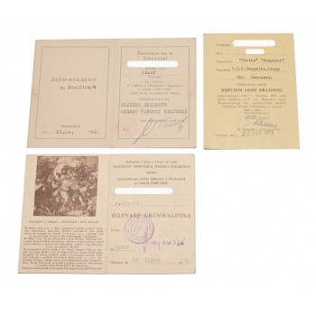 Zestaw dokumentów po poruczniku  AK