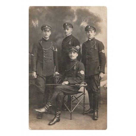 Fotografia członków Milicji Miejskiej