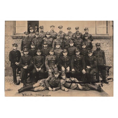 Grupa żołnierzy wojsk lotniczych