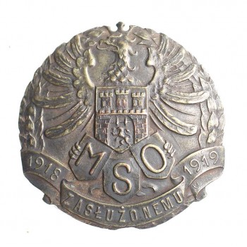 Odznaka Miejskiej Straży Obywatelskiej Miasta Lwowa