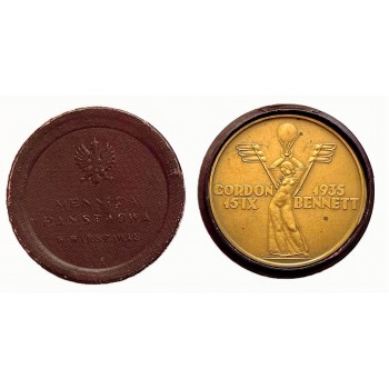 Medal Zawody Gordon Bennett 1935
