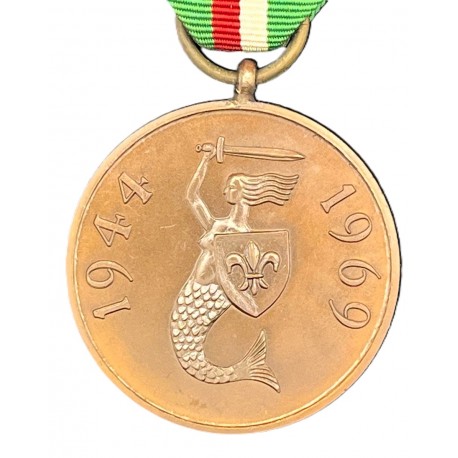 Medal 25 lecie Bitwy o Monte Cassino 1944-1969