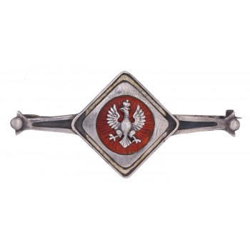 Broszka patriotyczna XIX/XX w.