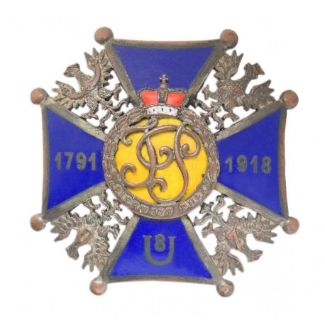 Odznaka 8 Pułku Ułanów – I wersja