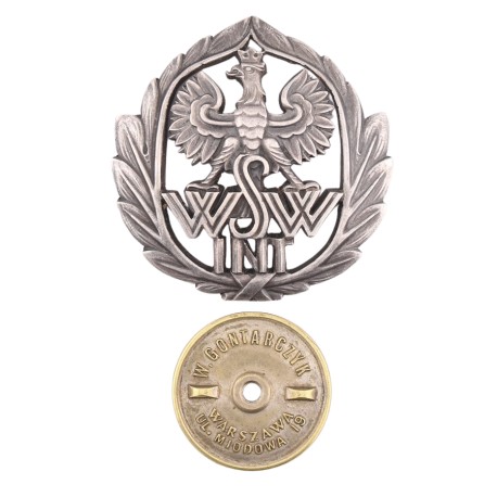 Odznaka Wyższa Szkoła Wojenna Kurs Intendentury