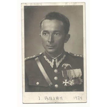 Zdjęcie portretowe płk. pil. Jerzego Bajana