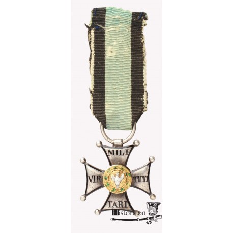 Krzyż srebrny Orderu Wojskowego Polskiego - powstanie listopadowe