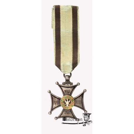 Krzyż srebrny Orderu Wojskowego Polskiego - powstanie listopadowe