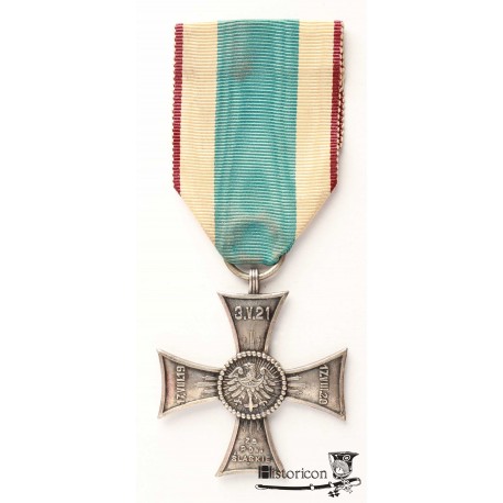 Krzyż na Śląskiej Wstędze Waleczności i Zasługi