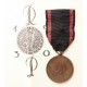 Medal Niepodległości z dokumentem nadania