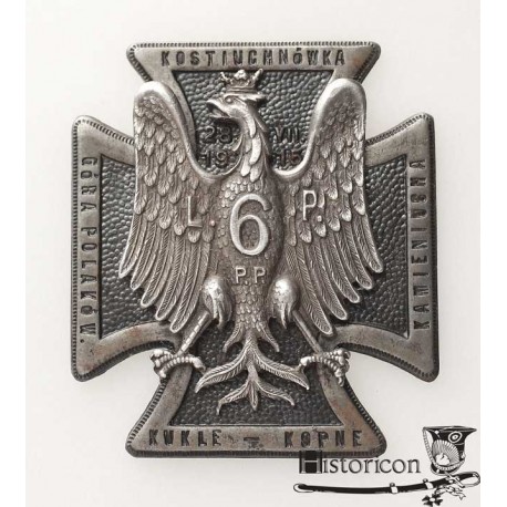 Odznaka 6 Pułku Piechoty Legionów