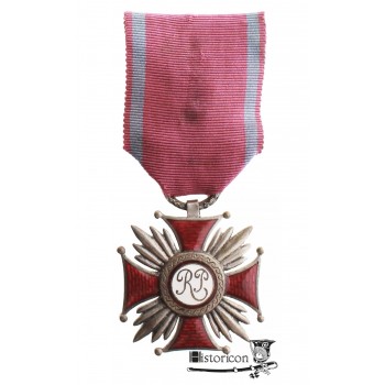 Srebrny Krzyż Zasługi  - odmiana grawerska
