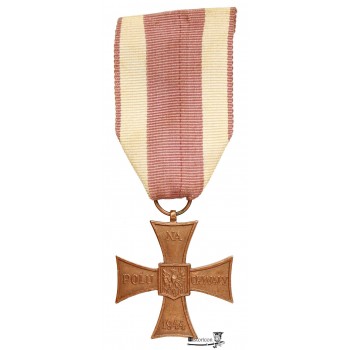Krzyż Walecznych z datą „1944”